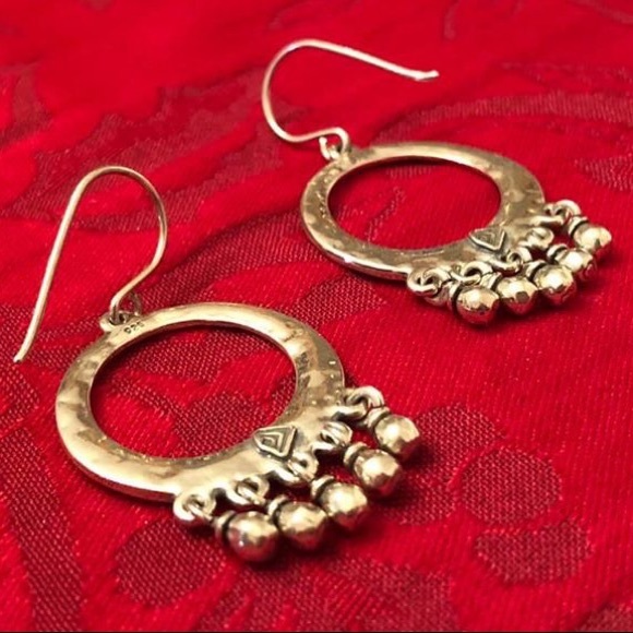 Vintage Silpada Cha-Cha Sterling Silver Earrings W1526 - Picture 3 of 15